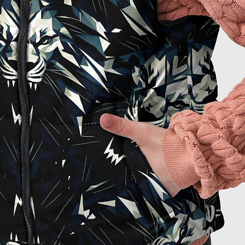 Детский жилет Прайд львов / 3D-Черный – фото 5