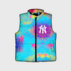 Детский жилет New York Yankees - baseball team - logo, цвет: 3D-черный
