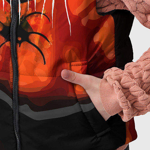 Детский жилет Не паникуй / 3D-Черный – фото 5