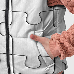 Детский жилет Детальки пазла, цвет: 3D-светло-серый — фото 2