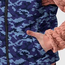 Детский жилет Камуфляж синий - Тимур, цвет: 3D-черный — фото 2