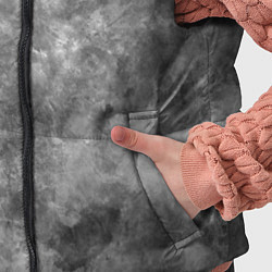 Детский жилет Абстракция - grey sky, цвет: 3D-черный — фото 2
