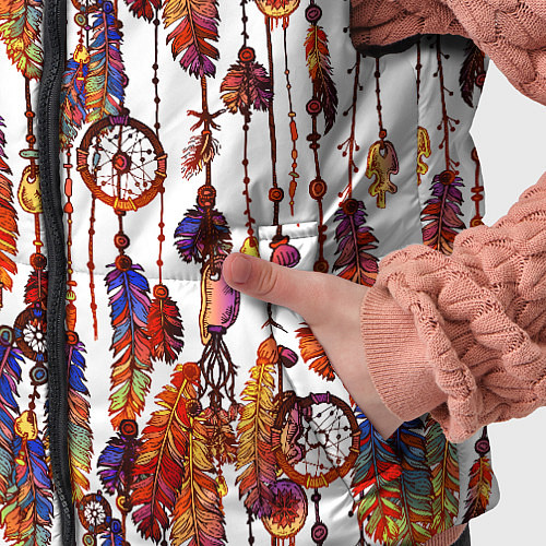 Детский жилет Ловцы снов этническое искусство / 3D-Черный – фото 5