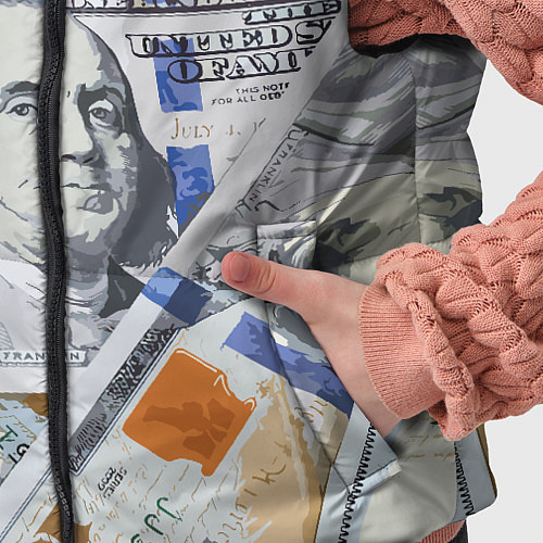 Детский жилет Сто зеленых / 3D-Красный – фото 5