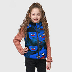 Детский жилет Huggy Wuggy topgames, цвет: 3D-красный — фото 2