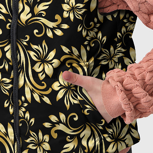 Детский жилет Gold khokhloma / 3D-Светло-серый – фото 5