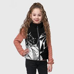 Детский жилет Берсерк Гатс в чёрных доспехах, цвет: 3D-черный — фото 2