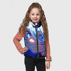 Детский жилет Геншин Импакт Фурина, цвет: 3D-красный — фото 2