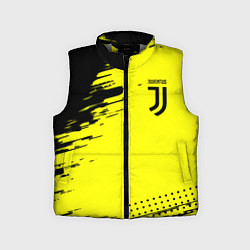 Детский жилет Juventus спортивные краски, цвет: 3D-светло-серый