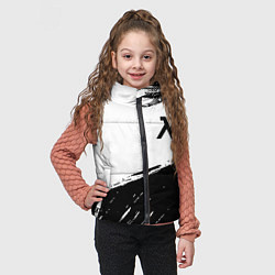Детский жилет Half life black color, цвет: 3D-светло-серый — фото 2