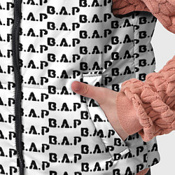 Детский жилет BAP kpop steel pattern, цвет: 3D-черный — фото 2