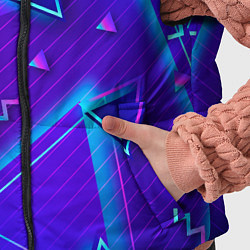 Детский жилет Neon Pattern colored, цвет: 3D-черный — фото 2