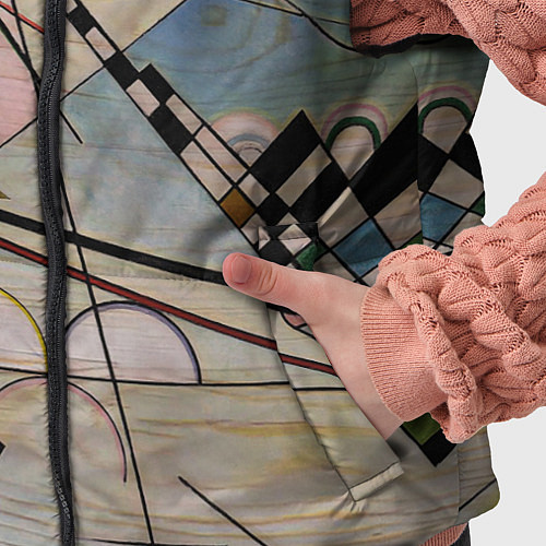 Детский жилет Неизвестные фигуры / 3D-Светло-серый – фото 5