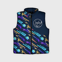 Детский жилет Porto градиентные мячи, цвет: 3D-черный
