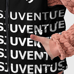 Детский жилет Juventus pattern fc club steel, цвет: 3D-черный — фото 2