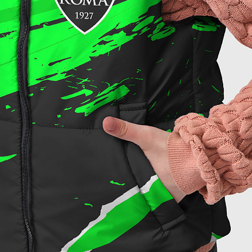 Детский жилет Roma sport green / 3D-Черный – фото 5