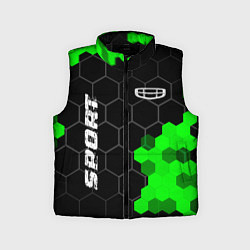 Детский жилет Geely green sport hexagon