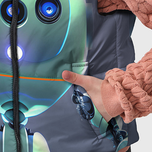 Детский жилет Робот человекоподобный / 3D-Черный – фото 5