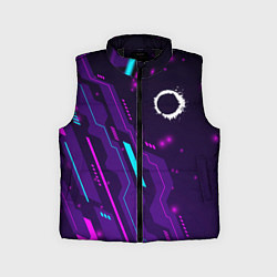 Детский жилет The Callisto Protocol neon gaming, цвет: 3D-черный