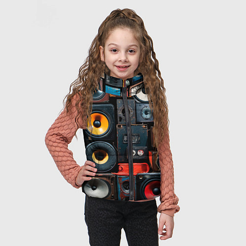 Детский жилет Audio speaker / 3D-Красный – фото 3