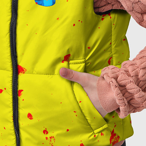 Детский жилет Poppy Playtime Хагги Вагги монстр / 3D-Красный – фото 5