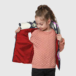 Детский жилет Migratory birds, цвет: 3D-красный — фото 2