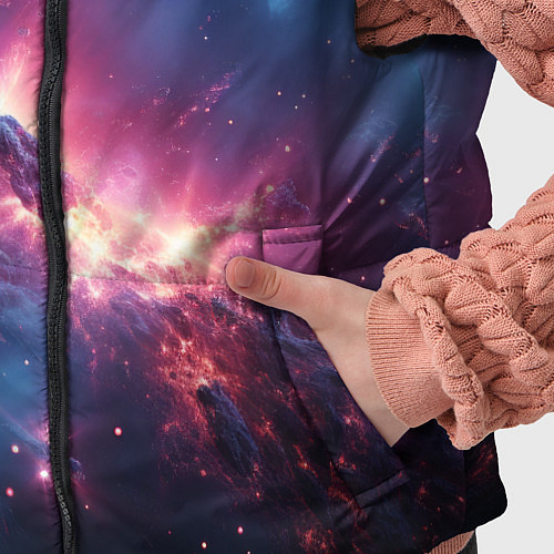 Детский жилет Взрыв в космосе / 3D-Черный – фото 5