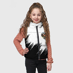 Детский жилет Герб РФ просто краски, цвет: 3D-красный — фото 2