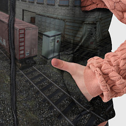 Детский жилет Counter Strike 1 6 de train, цвет: 3D-светло-серый — фото 2