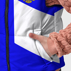 Детский жилет Россия спортивный стиль, цвет: 3D-красный — фото 2