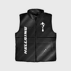 Детский жилет Hellsing metal anime lines, цвет: 3D-черный