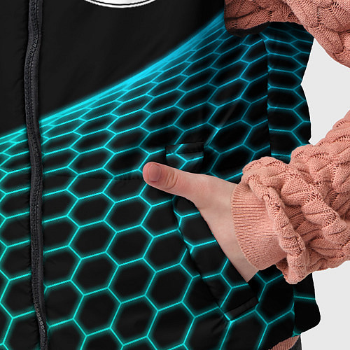 Детский жилет Land Rover electro hexagon / 3D-Черный – фото 5