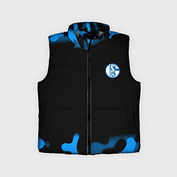 Детский жилет Schalke 04 fc camo, цвет: 3D-светло-серый