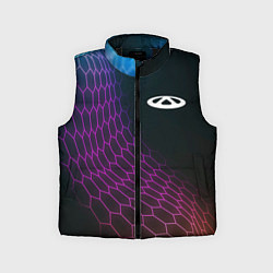 Детский жилет Chery neon hexagon