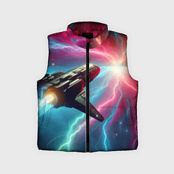 Детский жилет Полёт к далёкой звезде - нейросеть, цвет: 3D-красный