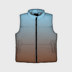 Детский жилет Текстура градиент, цвет: 3D-светло-серый