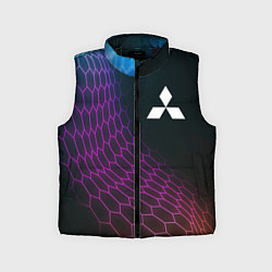 Детский жилет Mitsubishi neon hexagon