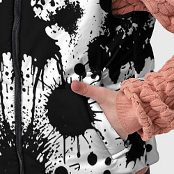 Детский жилет Psychedelic Rorschach test - ai art, цвет: 3D-красный — фото 2