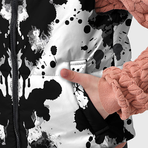 Детский жилет The psychedelic Rorschach test - ai art / 3D-Черный – фото 5