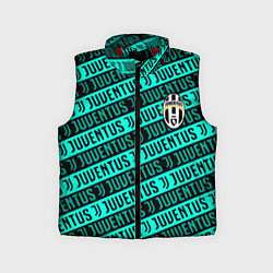 Детский жилет Juventus pattern logo steel, цвет: 3D-красный