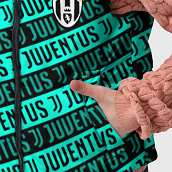 Детский жилет Juventus pattern logo steel, цвет: 3D-светло-серый — фото 2