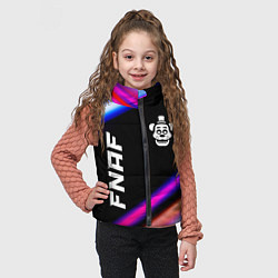 Детский жилет FNAF speed game lights, цвет: 3D-черный — фото 2
