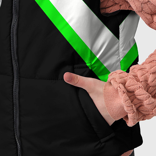 Детский жилет Skoda geometry / 3D-Черный – фото 5