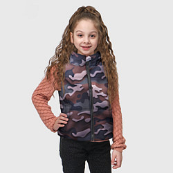 Детский жилет Камуфляж-грязь, цвет: 3D-красный — фото 2