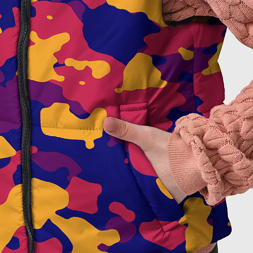 Детский жилет Камуфляж армейский / 3D-Светло-серый – фото 5