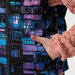 Детский жилет Панельки мультяшные паттерн-текстура, цвет: 3D-светло-серый — фото 2