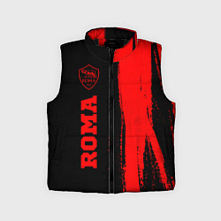 Детский жилет Roma - red gradient по-вертикали, цвет: 3D-черный