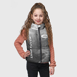 Детский жилет Land Rover - grey gradient вертикально, цвет: 3D-черный — фото 2