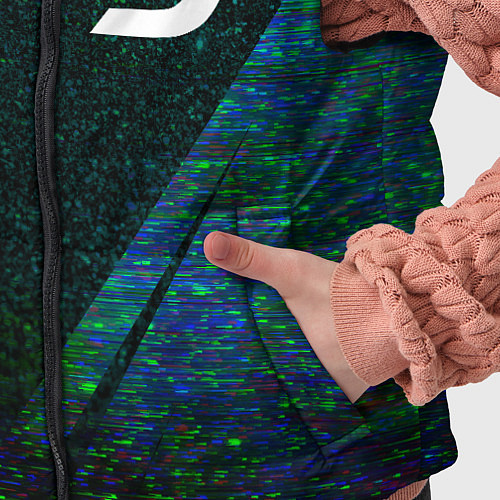 Детский жилет Deadlock glitch blue / 3D-Черный – фото 5