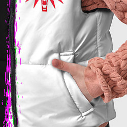 Детский жилет The Witcher logo краски, цвет: 3D-черный — фото 2